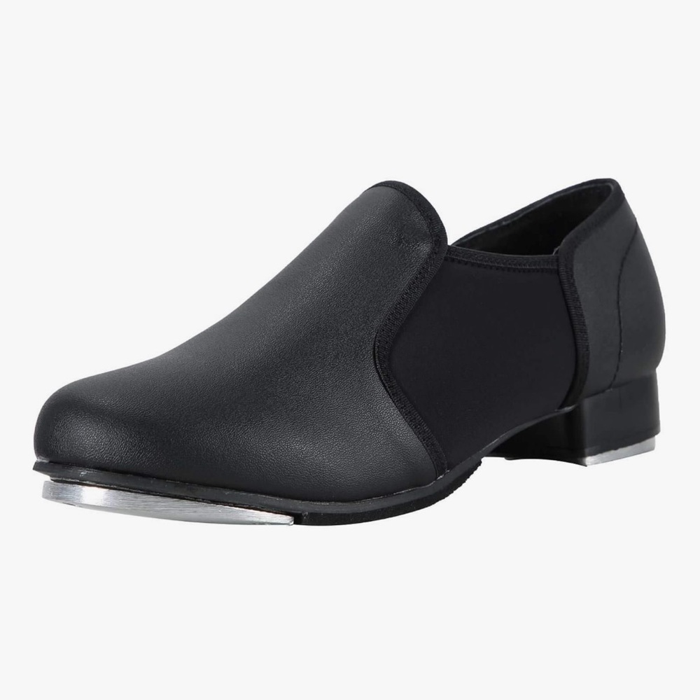 Linodes Black Tap Dance Shoes NWOT